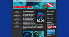 Desktop Screenshot of blueharborscuba.com